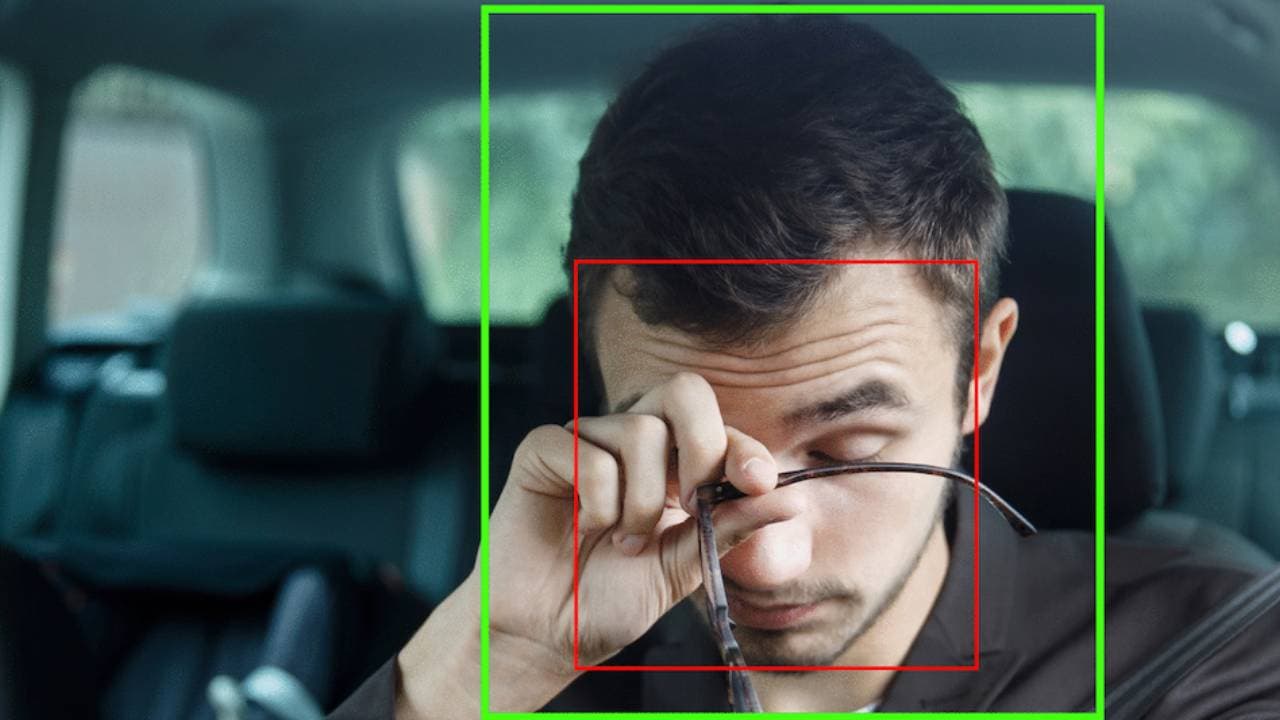 Driver Drowsiness Detection project mockup